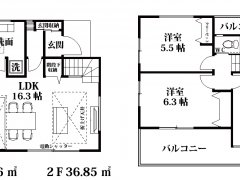 埼玉県ふじみ野市苗間売戸建住宅