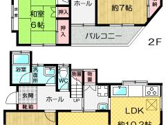 東京都練馬区東大泉3丁目貸戸建住宅