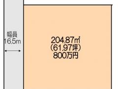 埼玉県熊谷市江南中央2丁目売地