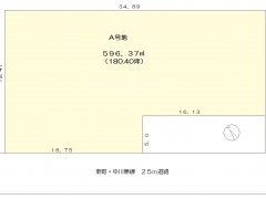 三重県名張市東町貸土地