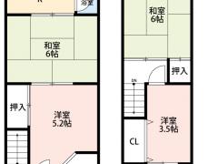 大阪府大阪市住吉区清水丘1丁目売テラスハウス