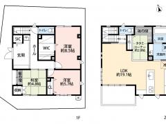 兵庫県三木市末広3丁目売戸建住宅