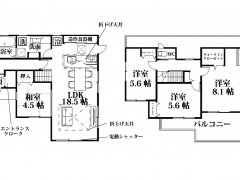 埼玉県富士見市東大久保売戸建住宅
