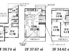 埼玉県入間郡三芳町藤久保売戸建住宅