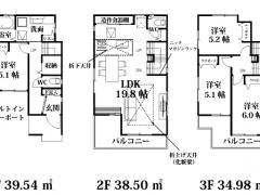 埼玉県ふじみ野市北野売戸建住宅