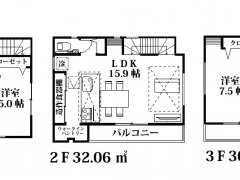 埼玉県朝霞市溝沼新築戸建て