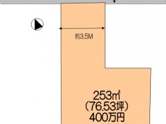 埼玉県熊谷市船木台1丁目売地