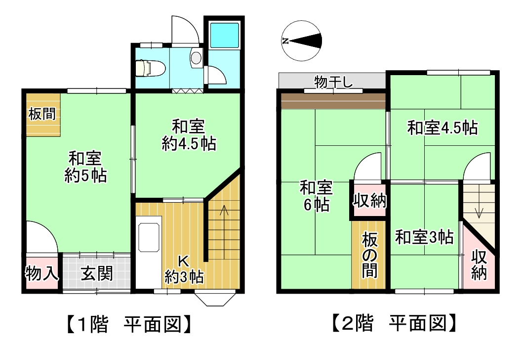 遠里小野５丁目貸家
