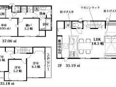 埼玉県新座市東売戸建住宅