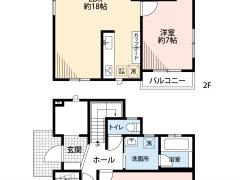 愛知県田原市神戸町ヤンベ売戸建住宅