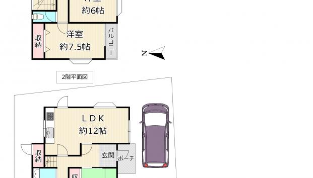 山梨県南アルプス市落合売戸建住宅