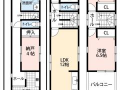 兵庫県神戸市東灘区魚崎南町3丁目売戸建住宅
