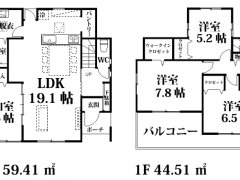 埼玉県ふじみ野市苗間売戸建住宅