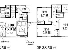 埼玉県川越市砂新田5丁目売戸建住宅