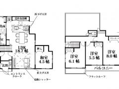 埼玉県富士見市東大久保売戸建住宅