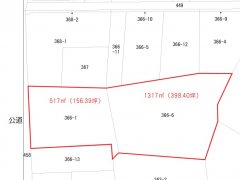 愛知県豊橋市西山町字西山売地