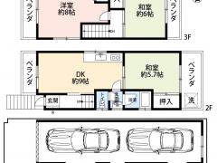 大阪府寝屋川市石津南町売戸建住宅