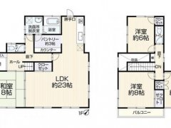 奈良県奈良市東登美ケ丘６丁目売戸建住宅