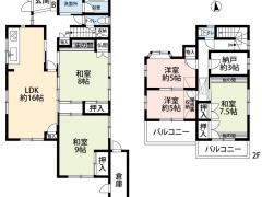 奈良県宇陀市榛原ひのき坂1丁目売戸建住宅
