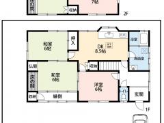 兵庫県三木市緑が丘町東1丁目売戸建住宅