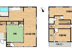 三重県名張市美旗町池の台東売戸建住宅