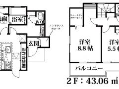 埼玉県三芳町竹間沢売戸建住宅
